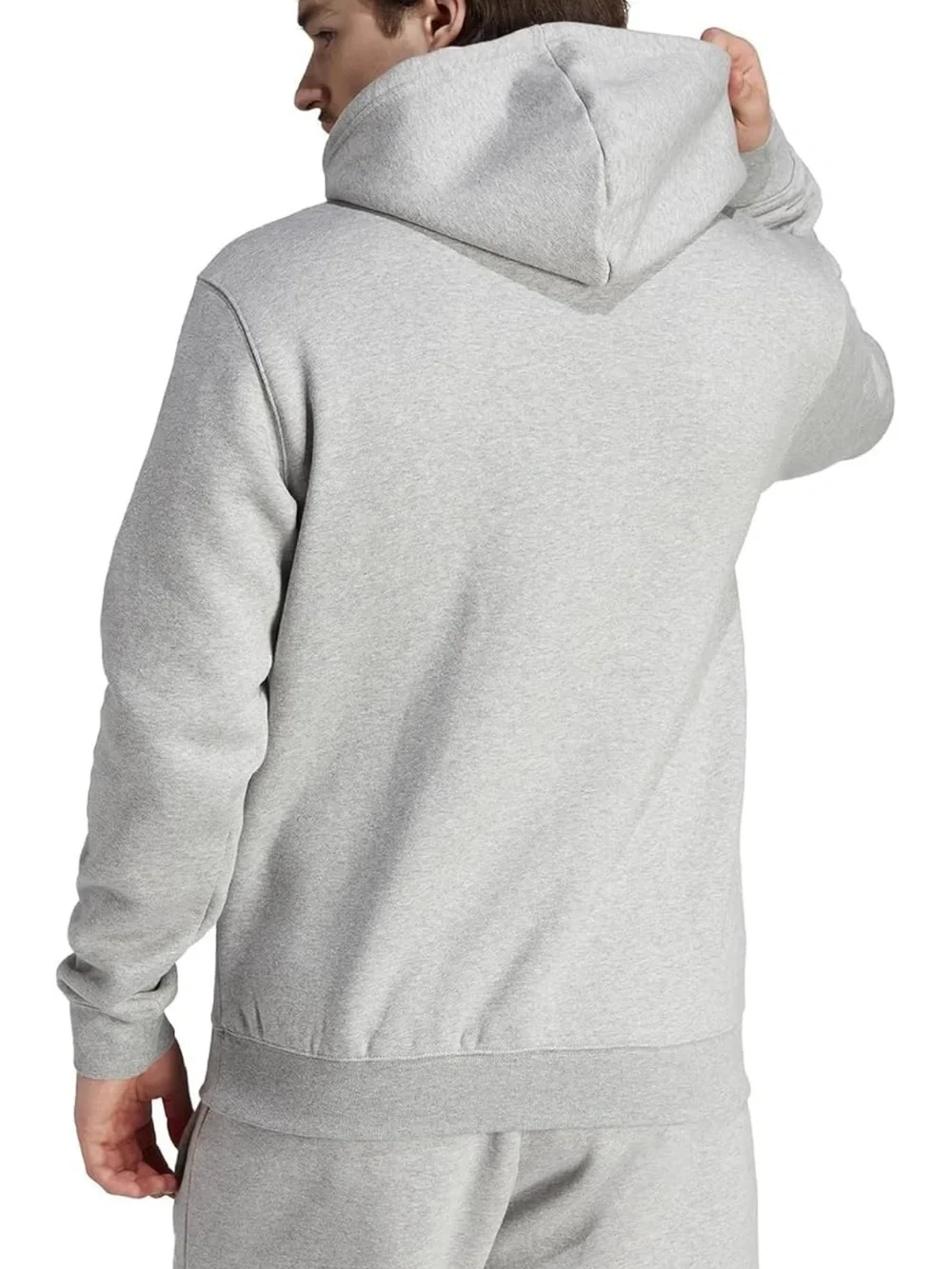 Adidas Originals Trefoil Essentials Hoodie - Heather Gray